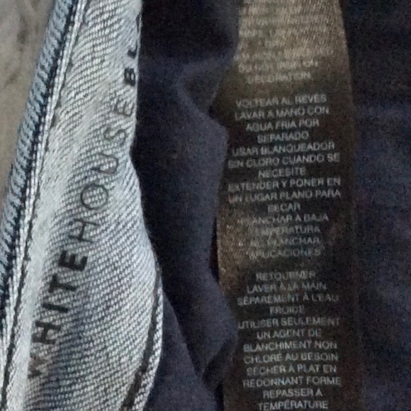 White House Black Market Bootcut Denim Jeans with Embellishments - Picture 9 of 10